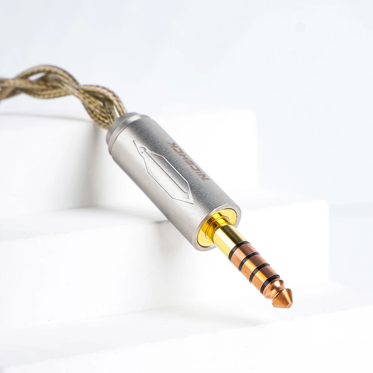 NICEHCK GrSSound سلك مراقبة داخل الأذن 8N عالي النقاء OCC HiFi كابل 2Pin لـ NX8 HIMALAYA Quartet EA500 Stellaris Performer8