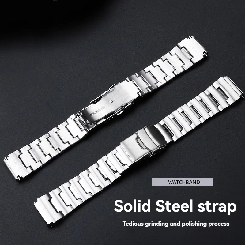 For Casio G-SHOCK Steel Heart Series GST-B300 MWA-100H MWD-100H Stainless Steel Watch Bands Bracelet 20mm Metal Wristband