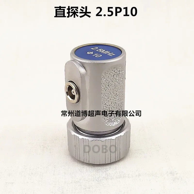 Ultrasonic Flaw Detector Straight Probe 2.5P10 Single Crystal 2/4/5mhz Nondestructive Testing UT Longitudinal Wave Transducer
