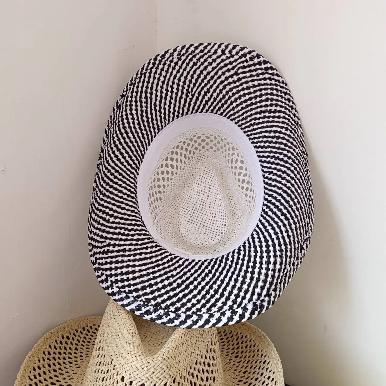 2023 New Cowboy Straw Hat Western Cowboy Sun Hat Spring Knight Hat Unisex Jazz Hat Summer Wide brimmed Hat Sombrero hombre