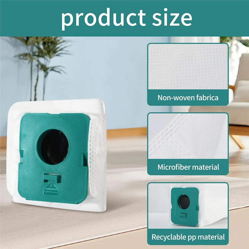 A39M Vacuum Cleaner Bags For  Bespoke Jet VCA-ADB95, Replacement Filter Bag Set, Disposable Replacement Bags