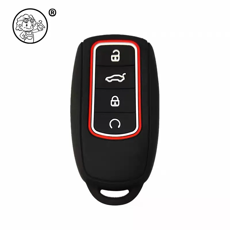 Silicone Car Key Case Cover For Chery Omoda C5 5 fx 7 Tiggo 8 PLUS 8 Pro 7 Pro jaecoo j7 tiggo 9  Auto Accessories