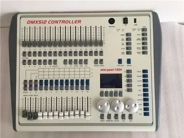 DJ Controller Mini Pearl 1024 DMX Controller Light คอนโซล DMX512 Controller