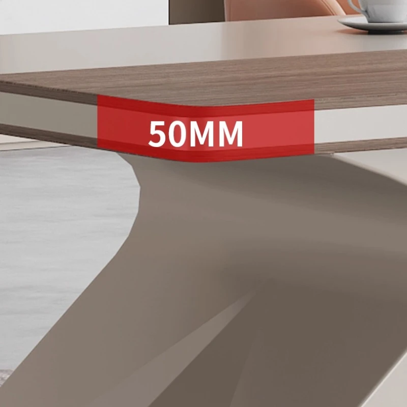 طاولة مكتب حديثة وبسيطة، مكتب كمبيوتر فاخر كبير للمدير الكبير، أثاث داخلي شمالي ميسا بارا إسكريكتوري #6