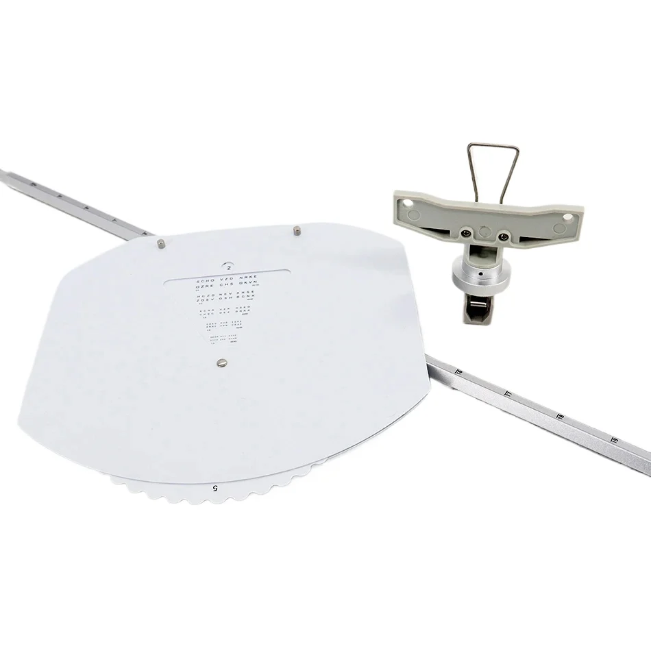 

Optometric Phoropter AO Standard Near Vision Test Set of Near Rod & Card & Holder Two Section Post