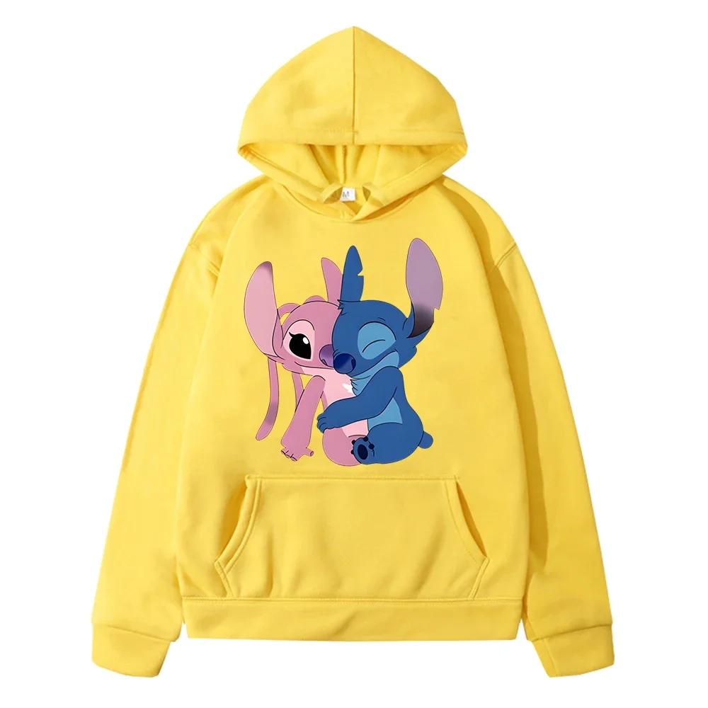 Stitch Disney Anime hoodie Casual Sweatshirt boys Fleece Pullover y2k sudadera disney print Hoodies Jacket kids clothes girls