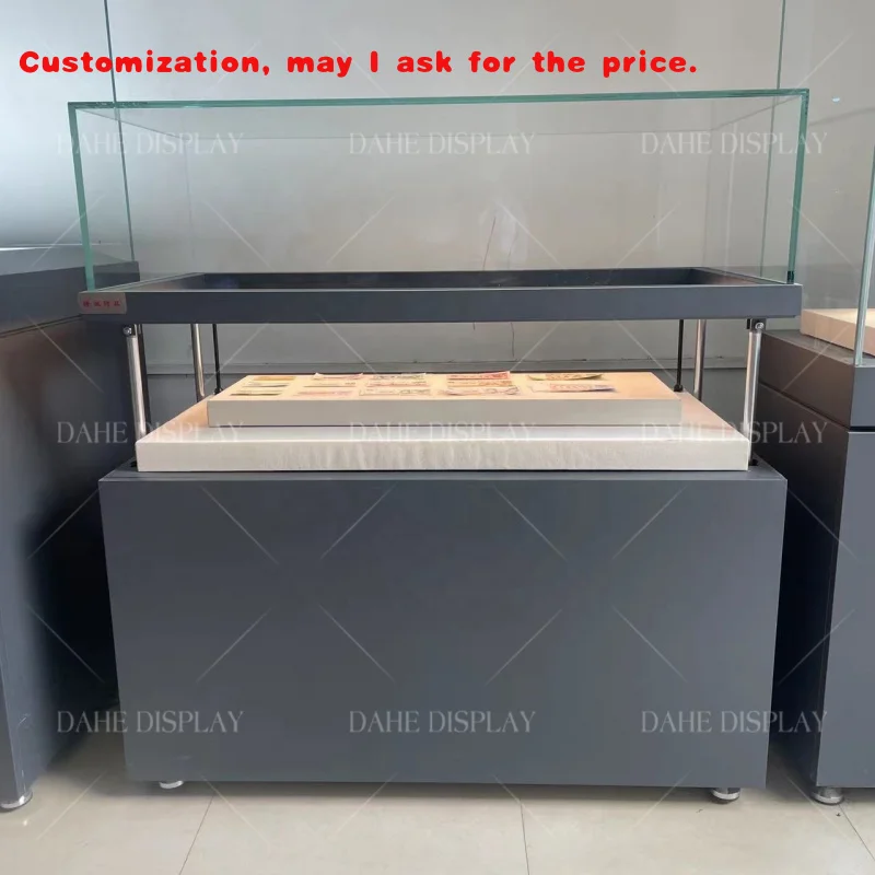 

custom.High Definition Tempered Glass Museum Display Shop Counters Cabinet Exhibition Fair