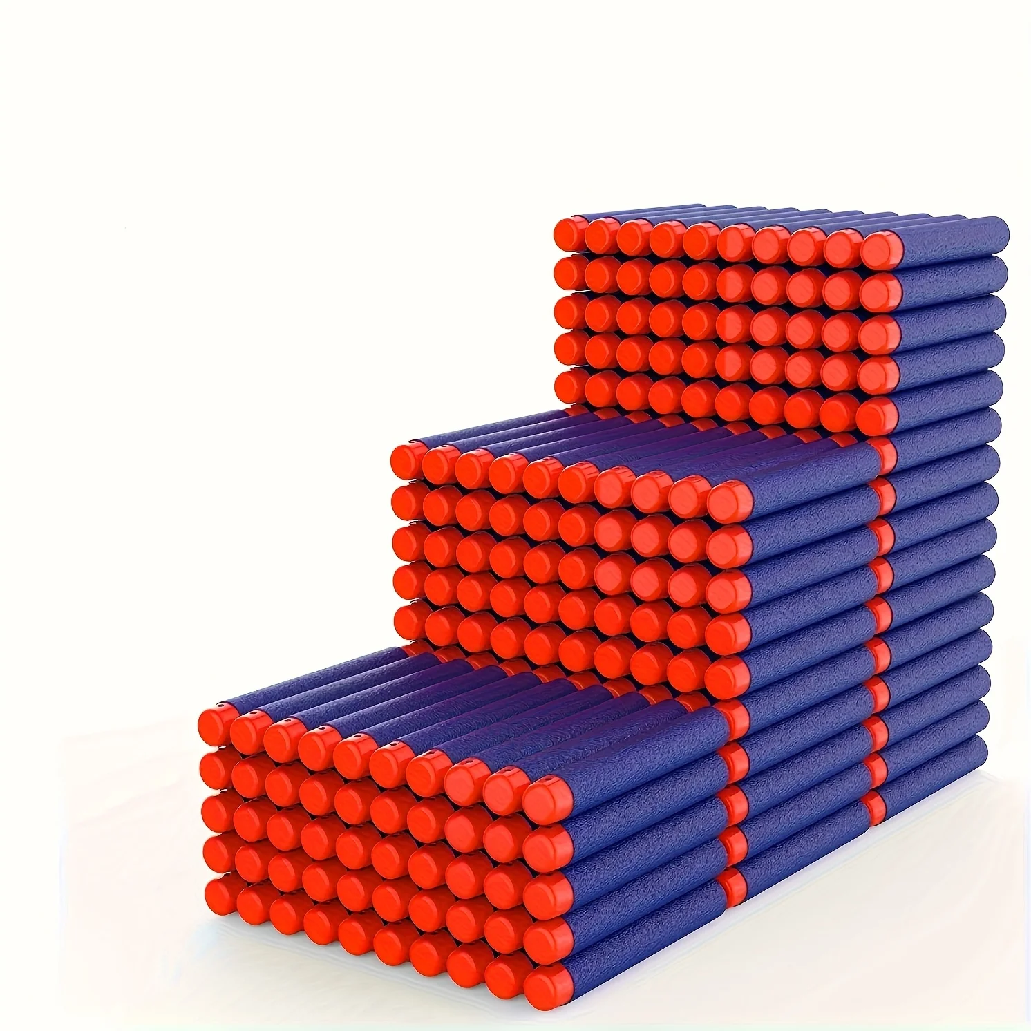 

100 шт., 7,2 см, игрушечный пистолет EVA Elite с полой головкой, аксессуары для мягких пулей, пенопластовая мягкая пуля, игра, подарок на вечеринку