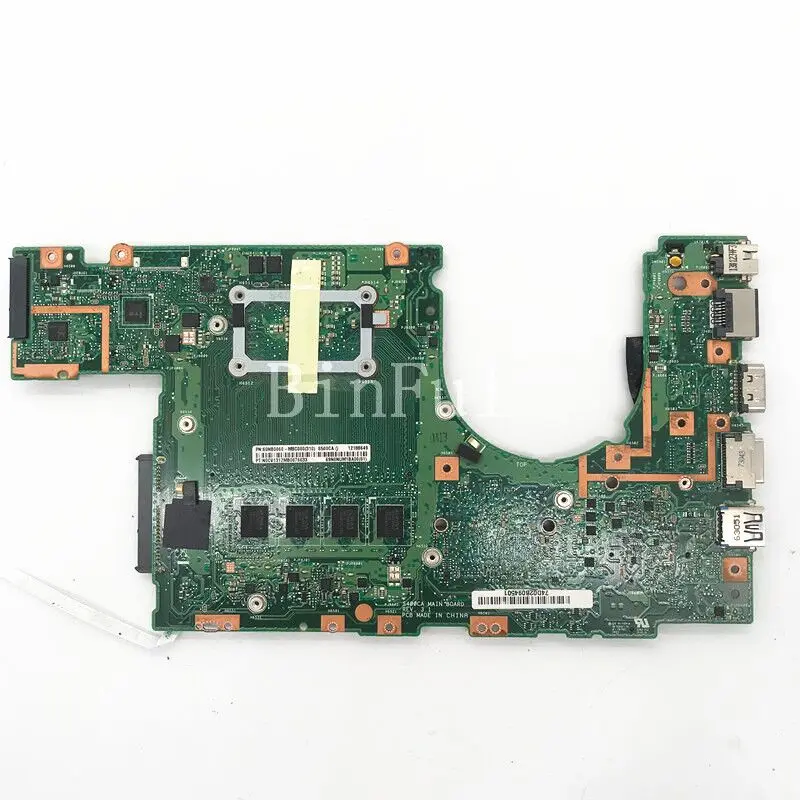 Free Shipping High Quality Mainboard For ASUS S400CA REV.3.1 Laptop Motherboard With SR0N9 I3-3217U CPU DDR3 100% Full Tested OK