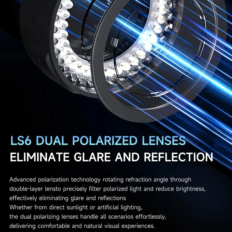 Mechanic LS5 LS6 Microscope Ring Light Source Ring Lamp for Stereo Microscope Camera Using 84 LED Highlights Light Source