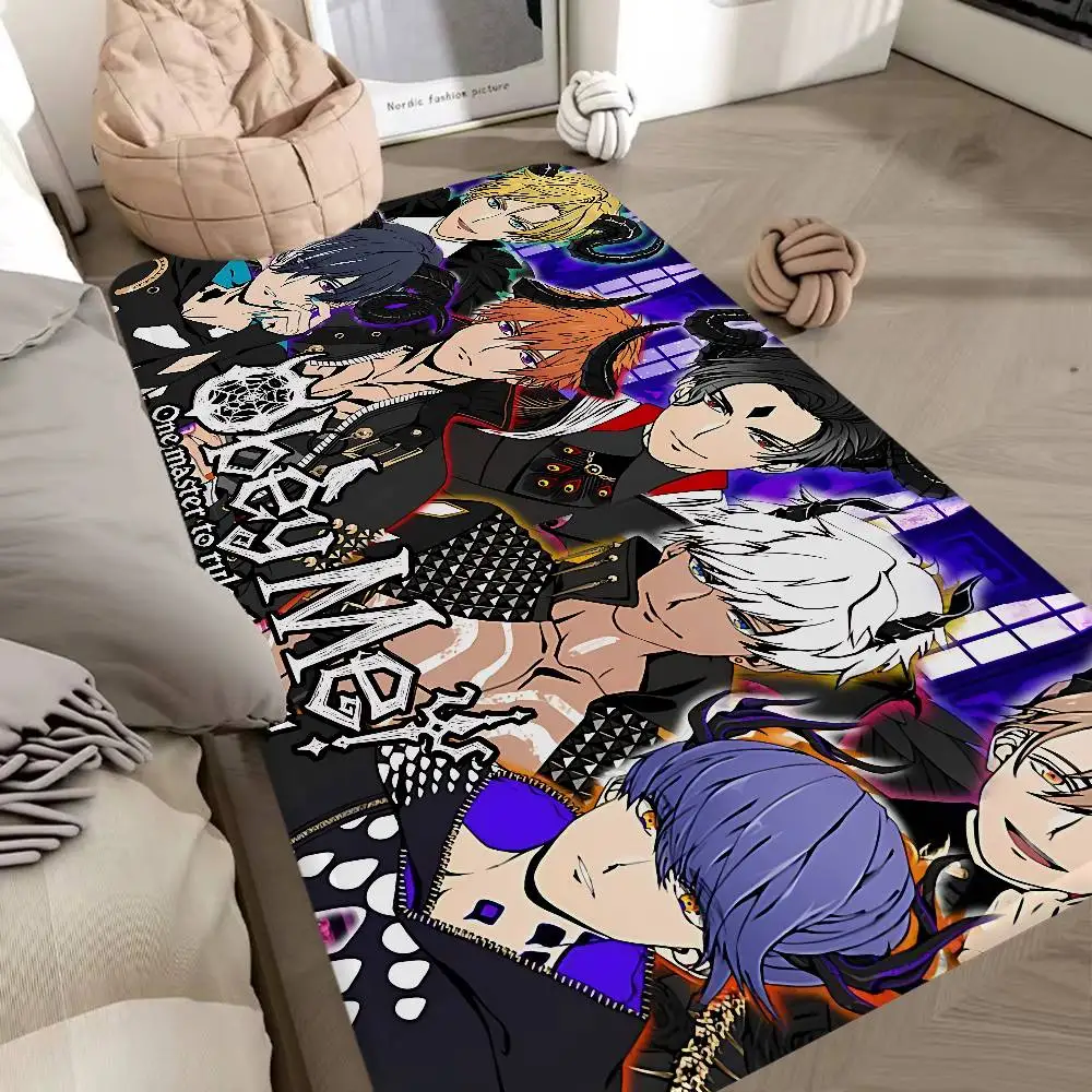 

Classic Game O-Obey Me Long Rugs Cheaper Anti-slip Modern Living Room Balcony Printed Bedside Area Rugs