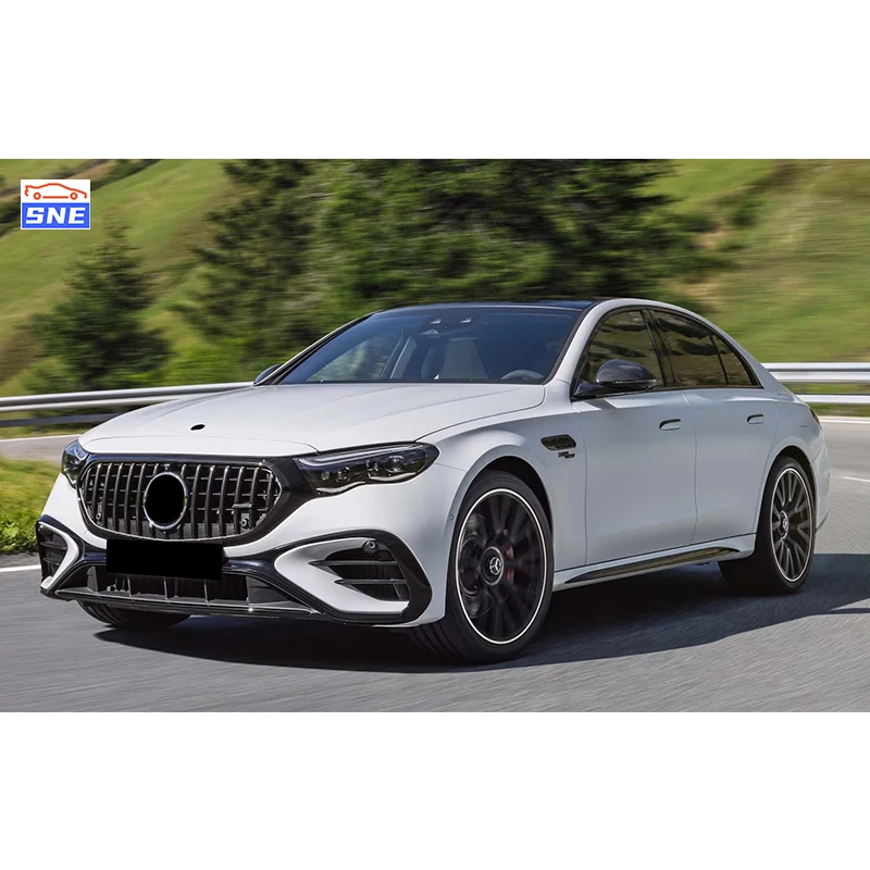 Xds Auto falda lateral de coche parachoques trasero delantero E53 Bodykit Kit de carrocería de conversión completa para Mersedes-Benz Clase E W214 2024 +