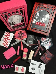 Anime Nana Nome congiunto Confezione regalo per trucco Hot Girl Rossetto Fondotinta Palette di ombretti Set Regalo cosmetico per ragazze sexy a lunga durata