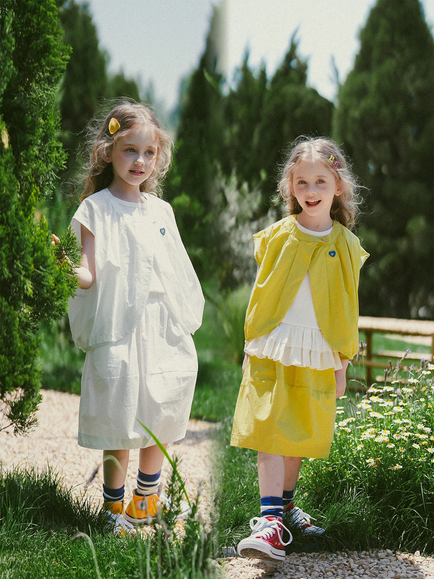 completo-casual-versatile-per-bambini-nuovo-stile-estivo-set-per-ragazze-in-cotone-100-due-pezzi-marca-beanpod-gonna-a-mezza-lunghezza-e-gilet