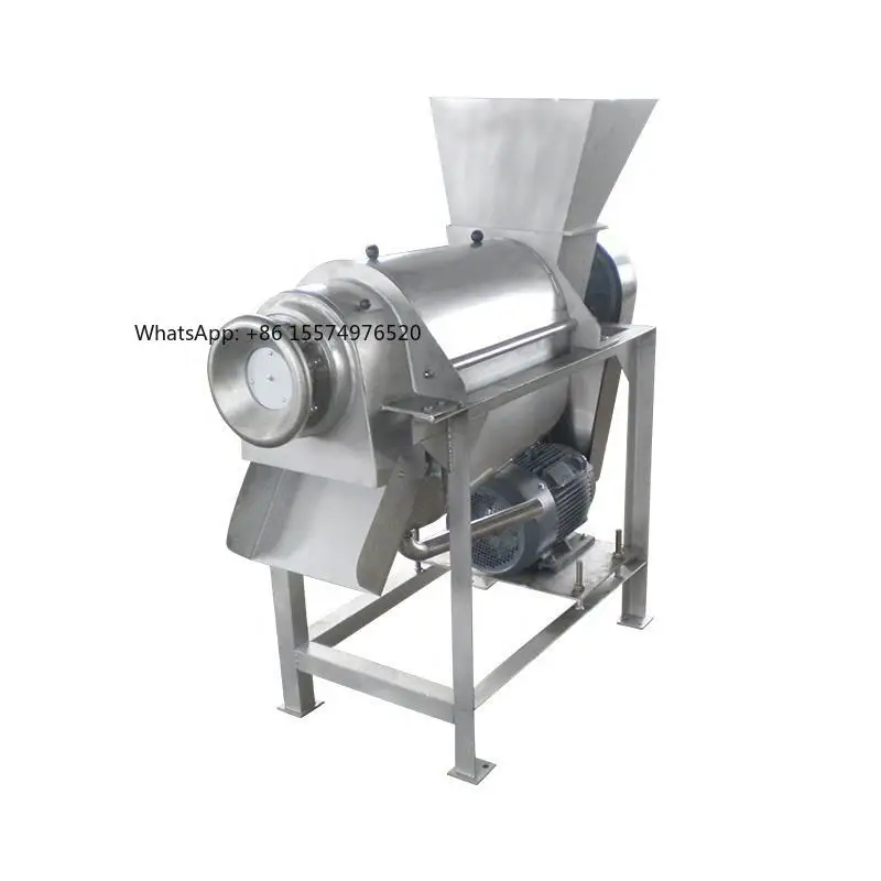 

Промышленная одноступенчатая шнековая соковыжималка для фруктов, пресс-экстрактор, оборудование для отжима сока