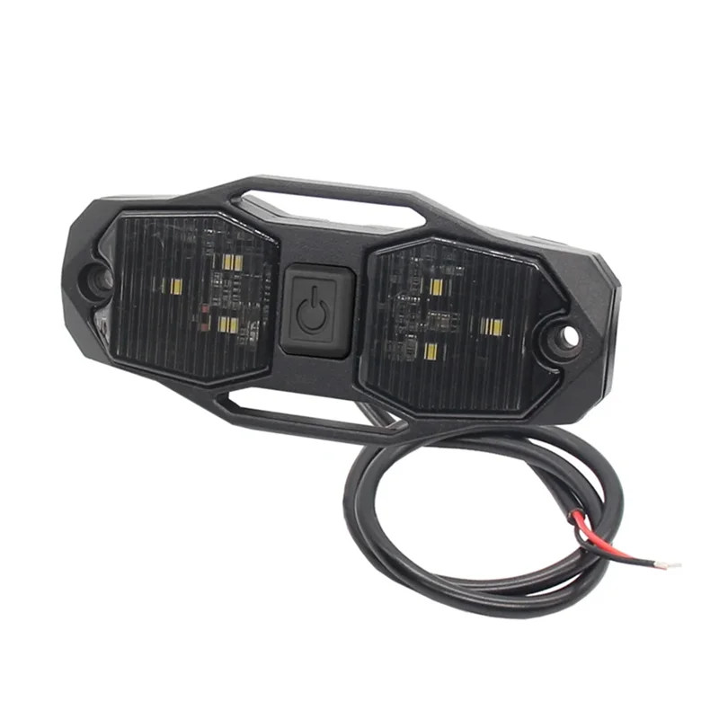 

White LED For UTV Dome Light Roll Cage Utility Light W/Switch Roll Bar Mount For Polaris For Can-Am For RZR 4WD-Boom