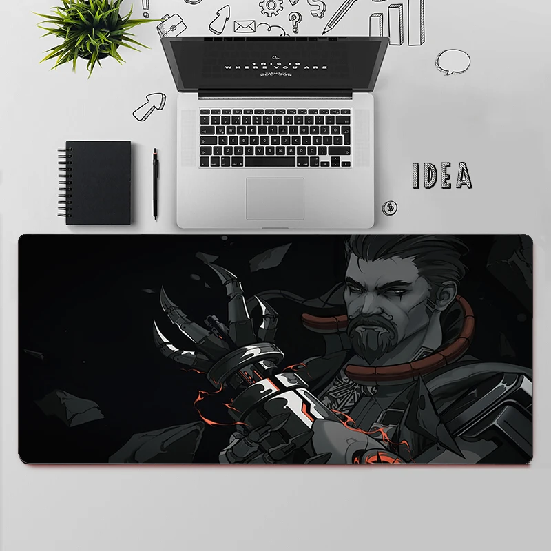 VALORANT Breach Gaming Mouse Pad Large Mouse Pad PC Gamer Computer Mouse Mat Big Mousepad XXL Carpet Keyboard Desk Mat Mause Pad