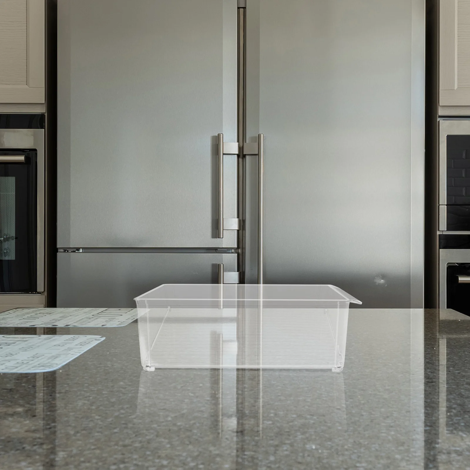 

Fresh Keep Box 1.5L Stackable Food Storage Container For Fruits Vegetables Refrigerator Organizer Bin Kitchen Supply