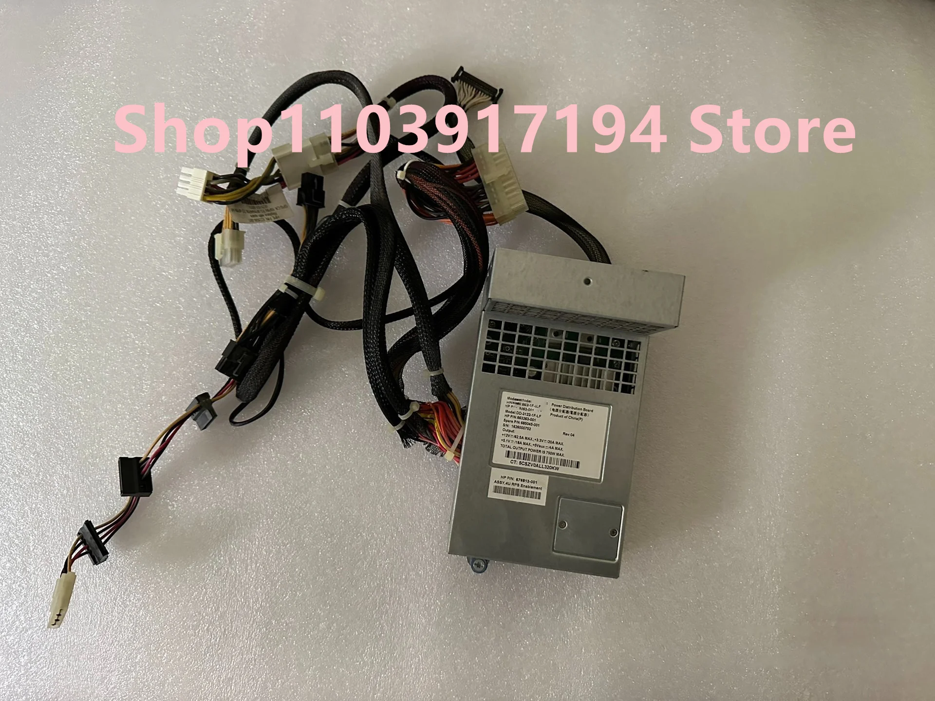 FOR HP ML350E G8 648251-001 663263-001 685045-001 Power distributor 750W