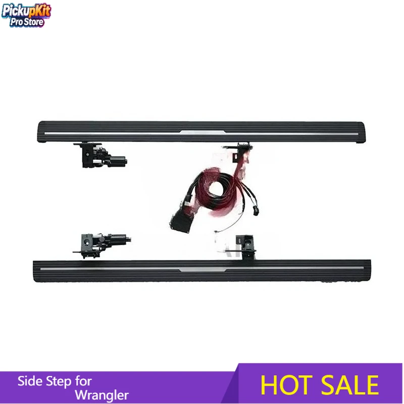 

Waterproof Rust-Proof Heavy-Duty Electric Running Boards Power Side Steps for Wrangler