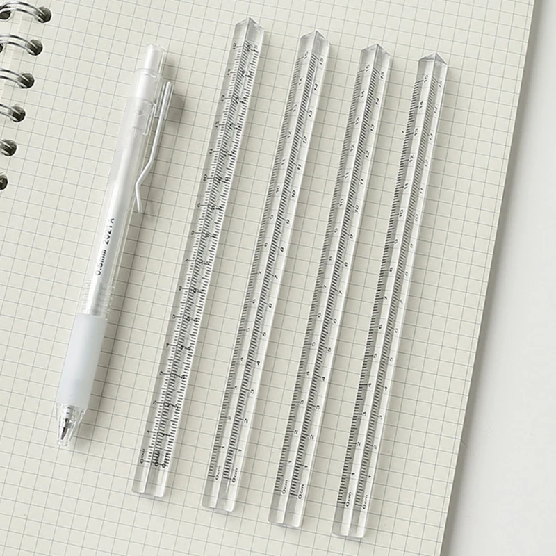 0-15cm Straight Ruler Math Drawing Tool for Engineer Artist Designer Architect Dropship