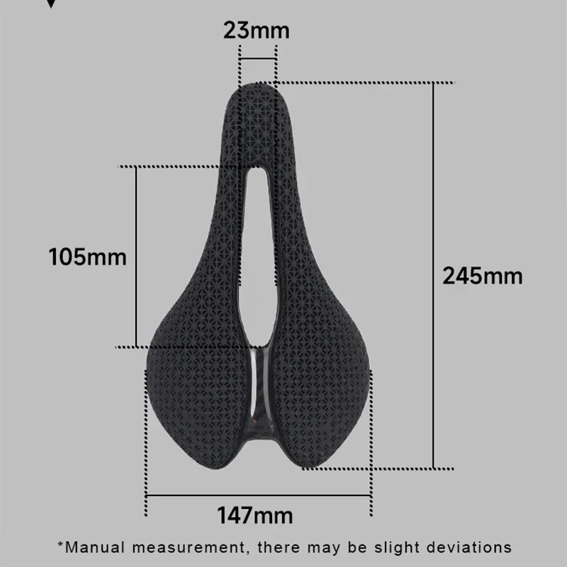 ODI Road Bike 3D Printed Cushion Ultra-light Carbon Fiber Saddle Breathable Racing Mountain Bicycle Seat Hollow Saddle MTB Parts