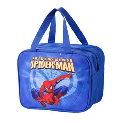 Disney-fiambrera con dibujos animados de frozen cars, bolso de mano de los vengadores, Spider-Man, gatito, bolso de mano para exteriores