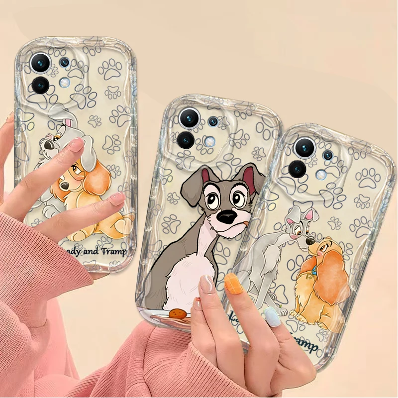 Lady and the Tramp Soft Case For Xiaomi 14T 13T 12T 13 12 11 11i Lite 5G 10T POCO X5 X6 Pro X3 NFC X4 GT F3 F4 F5 F6 M6 M5S C65