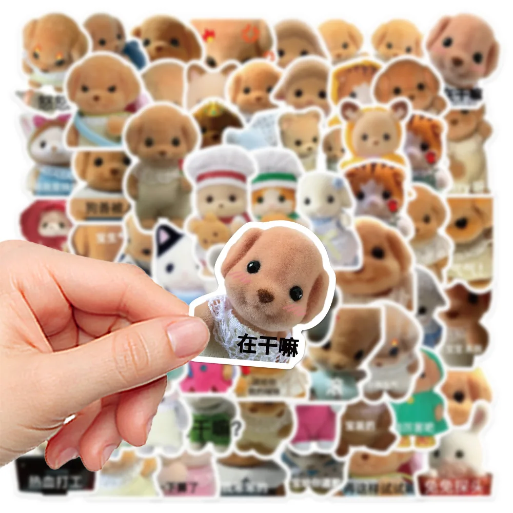 62pcs Anime Cute Sylvania Family Stickers Student Diy Handbook Laptop Decoration Waterproof Stickers Stationery Gifts