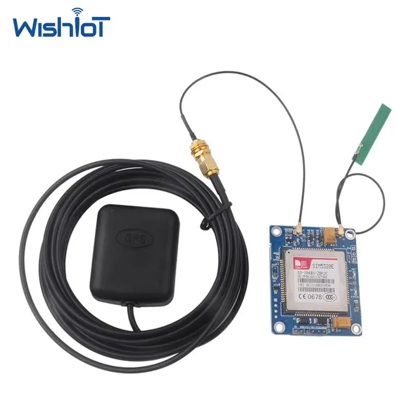 SIM5320E 3G GSM/GPRS/GPS Module for Arduino & MCU (STM32/AVR) with Quad-Band Connectivity & Positioning