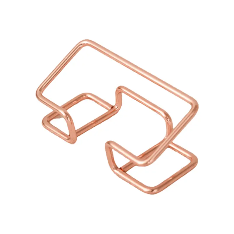 Gold Metal Business Card Holder Desk Bracket Cards Organizer Office Business Cards Display Holders Fashion Desktop Decorative - Image 9