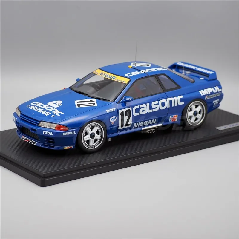 

Модель IG 1:18 R32 GTR CALSONIC SKYLINE # 12 1990 JTC IG1622 Коллекционная статическая модель автомобиля из смолы и металла, подарок