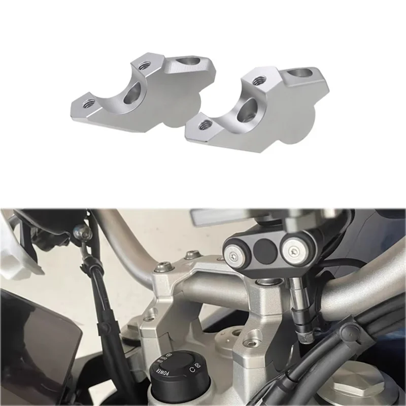 

Classic-Motorcycle Handlebar Riser For BMW F900GS F900GS ADV Adventure 2024 2025 Motorcycle Handle Bar Clamp