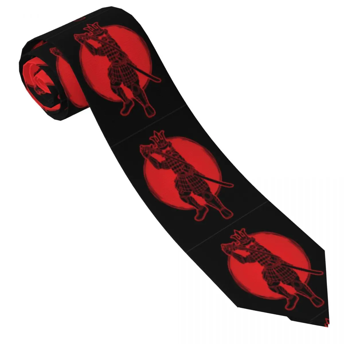 Formal Skinny Neckties Classic Men's Samurai Warrior Wedding Tie Gentleman Narrow