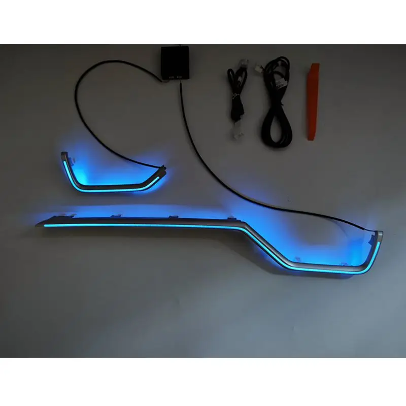 2pcs 64 Color Symphony Ambient Lights For Toyota RAV4 XA50 2020-2024 Atmosphere Lamp Instrument ambient lamp