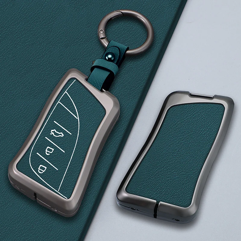 Metal Car Key Case Cover For Lexus NX ES UX US RC LX GX IS GS RX 200 250h 350 LS 450h 460h 260h 300h UX200 ES350 Accessories