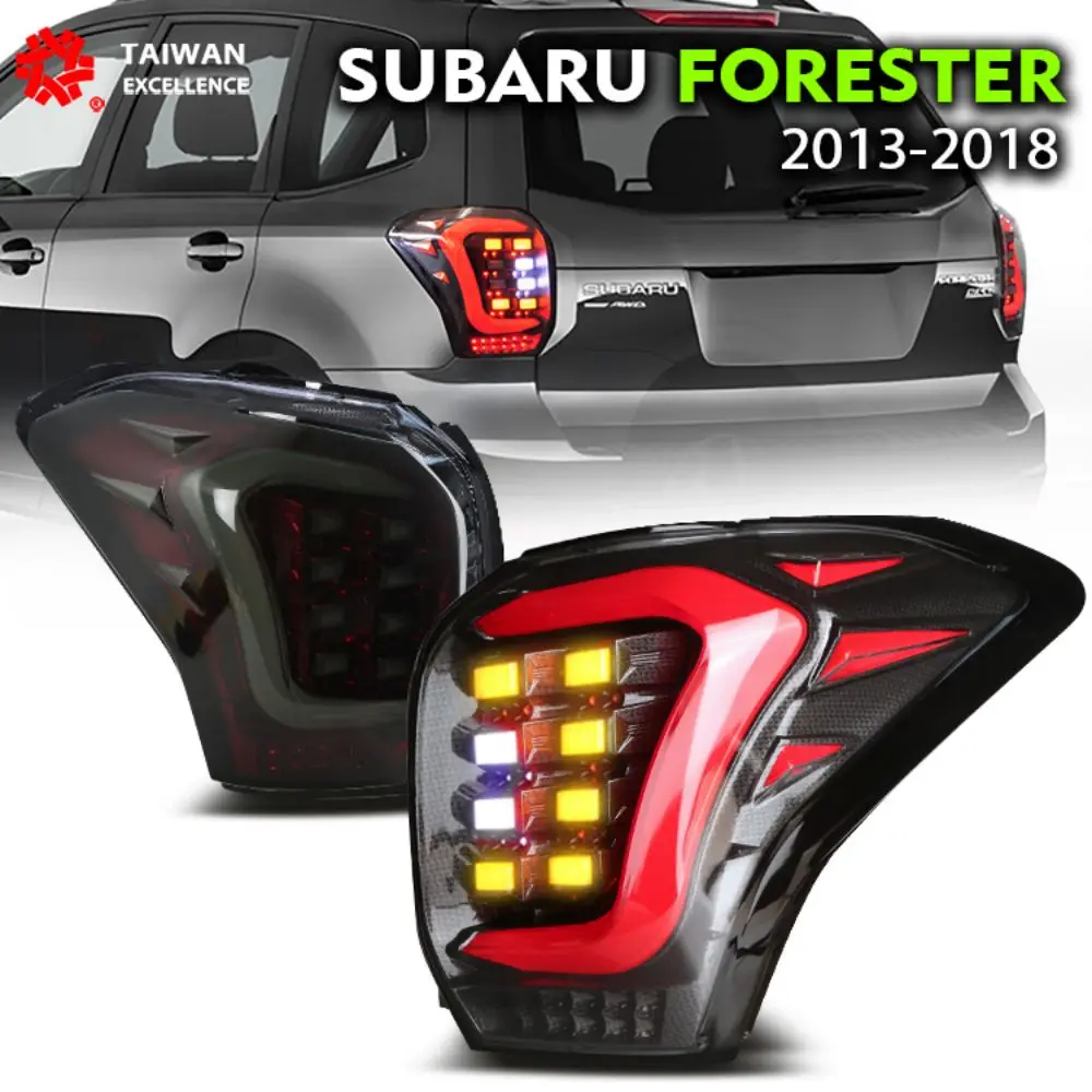 

Taillghts For Subaru Forester 2013-2016 Upgraded Forester Tail Light 2 PCS LED Rear Lamp