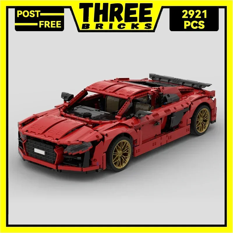 

Threeblokcs Moc Building Blocks Super Sports Car Model Series Speed Champion Technology Bricks DIY Toys For Kids Children Gifts
