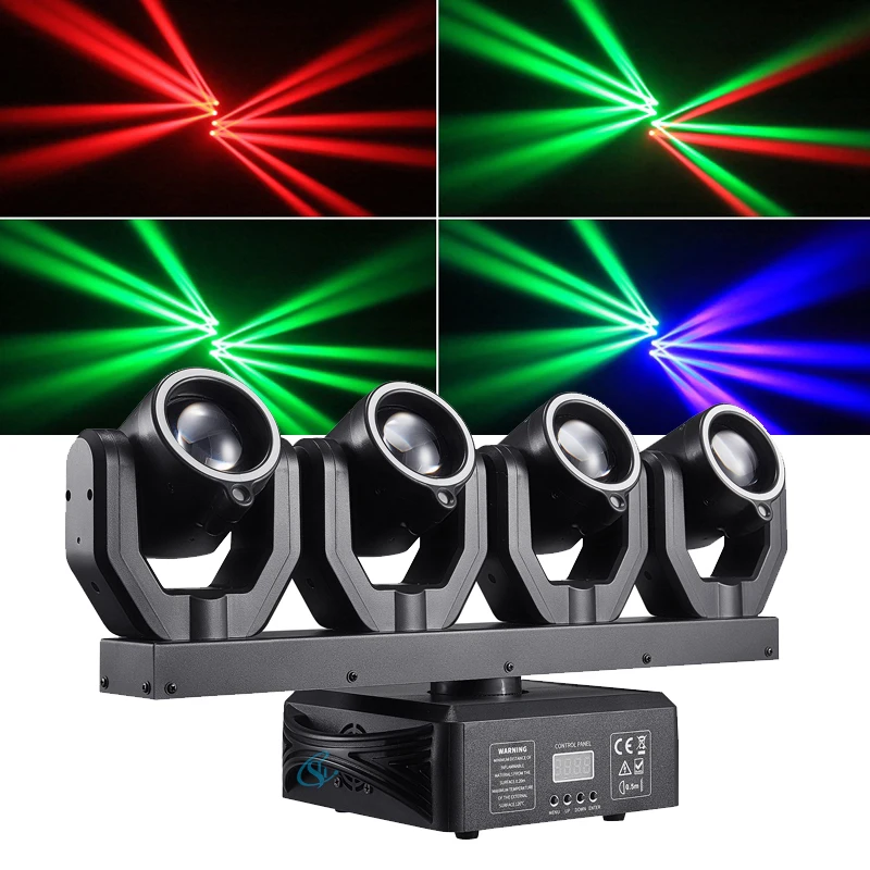 

LED 150W Four Head Rotating Moving Head lamp Room Effect lamp Laser Light+Beam Light+Strobe Light Stage DJ Equipment
