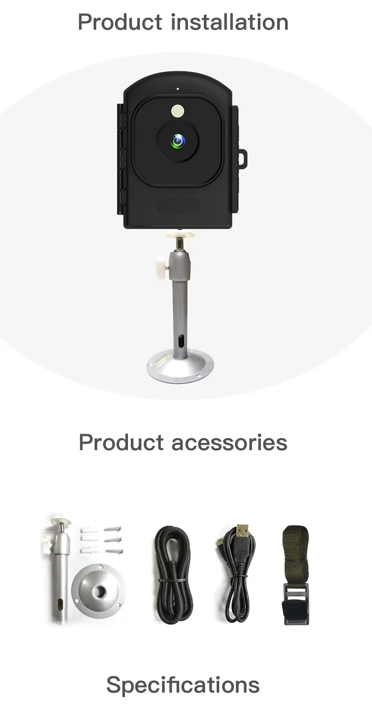 Time Lapse Camera LED Low Light Digital Timelapse Camera Timer Camera 2.4 "TFT LCD Full Color 1080P HD videoregistratore TL2300