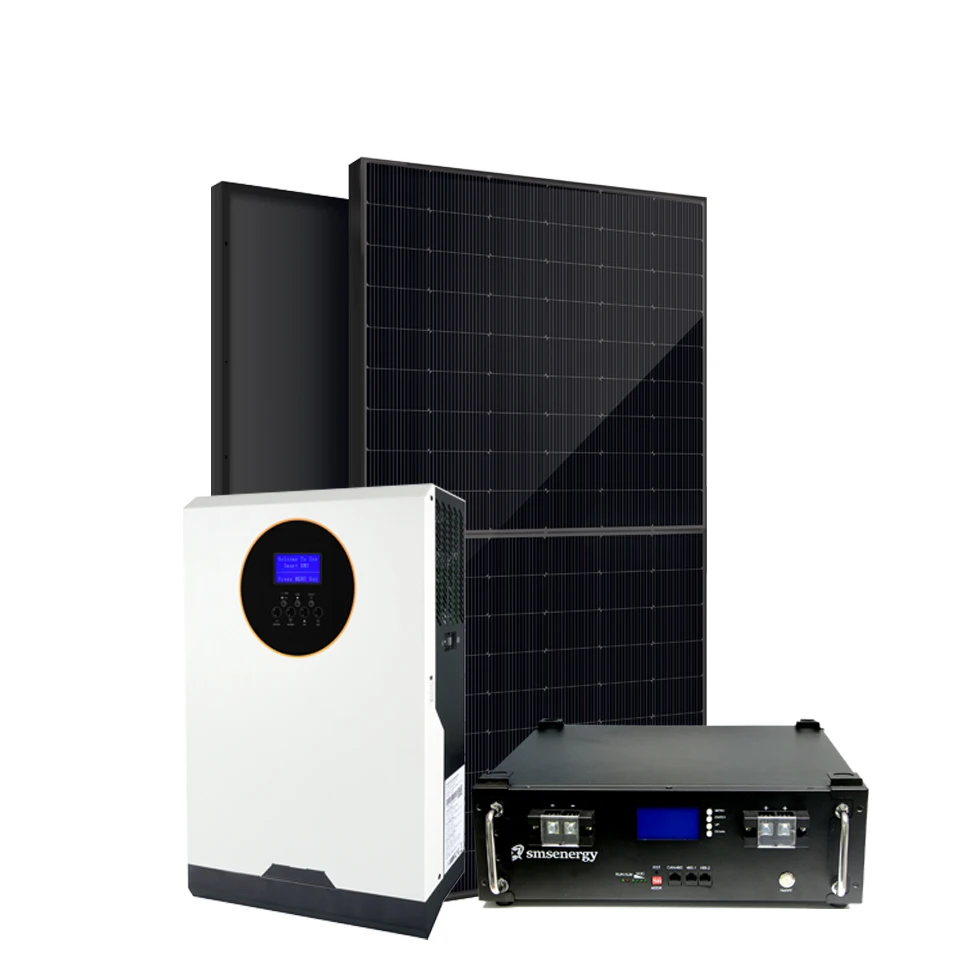 Smsenergy3Kw 5Kw 10Kw 15Kw Off Grid Solar System Kit Battery Inverter and Solar Panel Combo  Inverter and Solar Modules