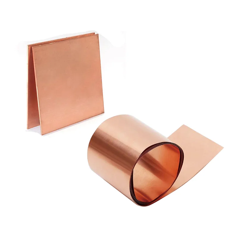 Copper Sheet Plate 0.02mm To 2mm