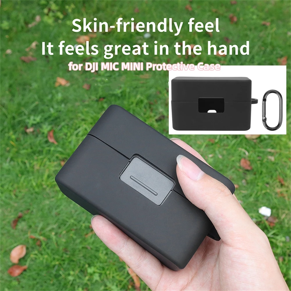 

For DJI MIC MINI Wireless Microphone Charging Case Anti-Scratch Protective Cover Silicone Case Accessories