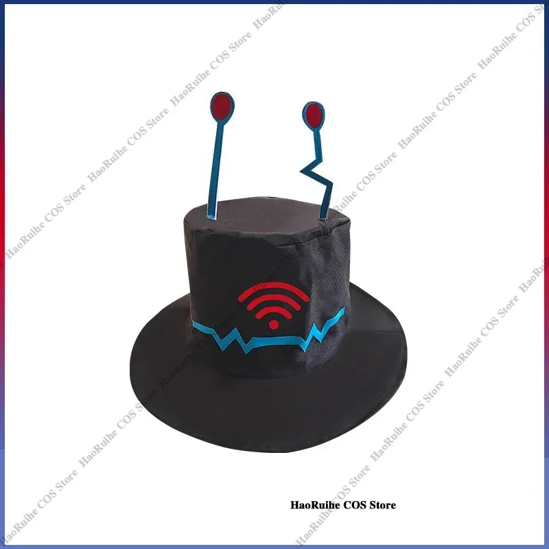 Helluva Boss Blitzo Cosplay Costume Top Coat Pants Hat Bow Tie Sets Anime Cosplay Halloween Carnival Party Men Uniform Outfits