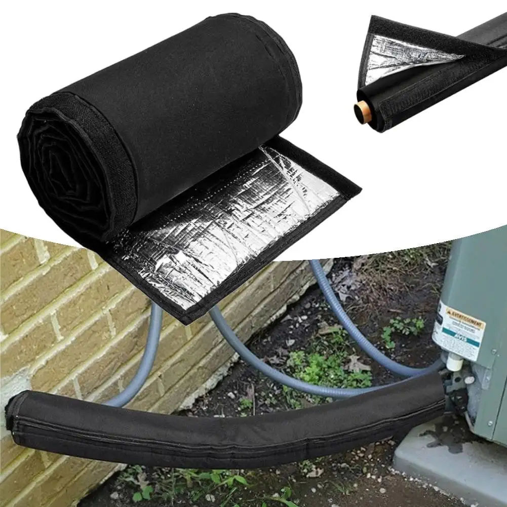 

Изолированная крышка шланга кондиционера, 3-слойная изолированная крышка шланга переменного тока, медная изоляционная крышка для труб HVAC, защитная крышка