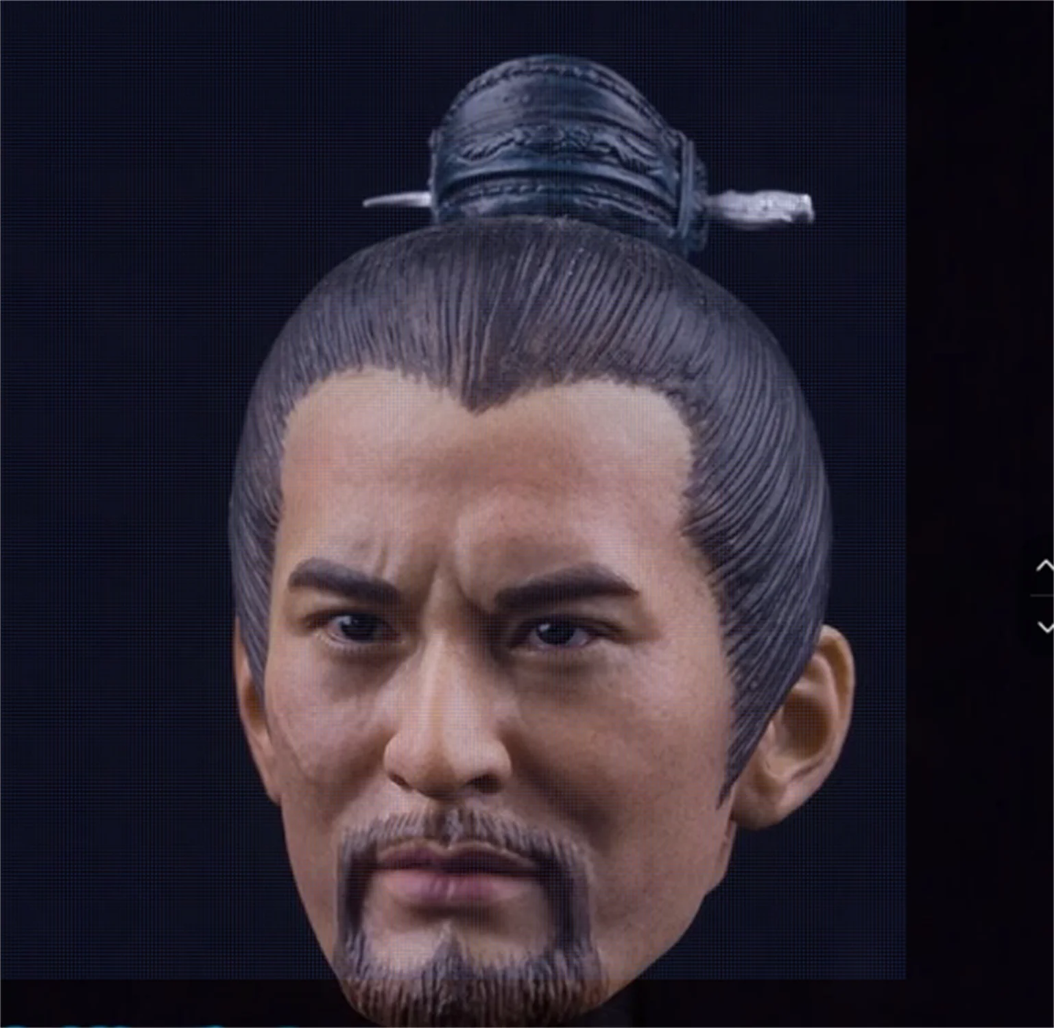 1/6 Ancient Chinese Yue Fei Huang Xiaoming Male Head Sculpt Soldier Model Star for 12