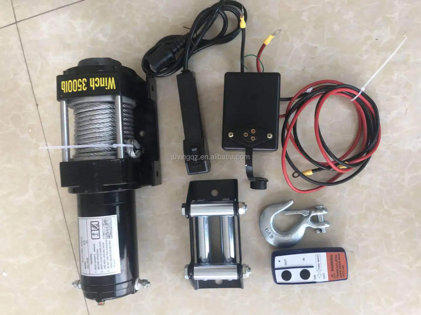 2000 Pfund -12000 Pfund tragbare Elektroauto-Winde