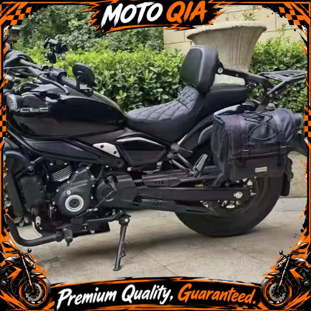 Customized Retro Motorcycle Flat Square Double Seat Cushion For CFMOTO CLC450 cf450 clc450 Waterproof Prevent scratches Cushions