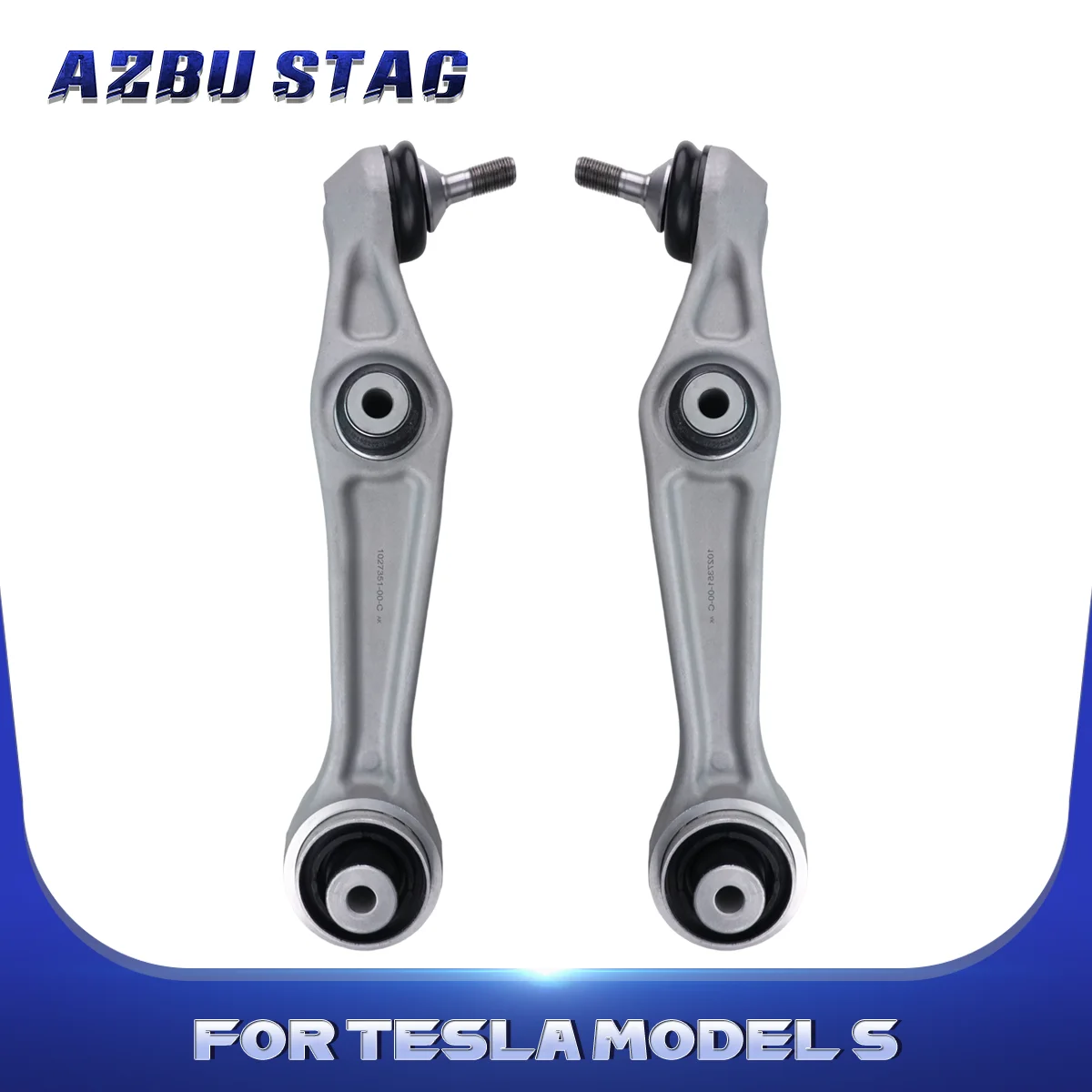 

AzbuStag 2Pcs Front Lower Rearward Control Arms Suspension for Tesla Model S X 2015 2016 2017 2018 2019 2020 2021 2022