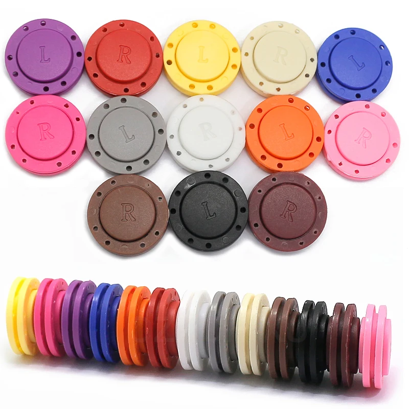 4 Pairs Sewing Invisible Magnet Button For Needlework Jacket Cardigan Concealed Buckle DIY Clothing Decoration Invisible Snaps